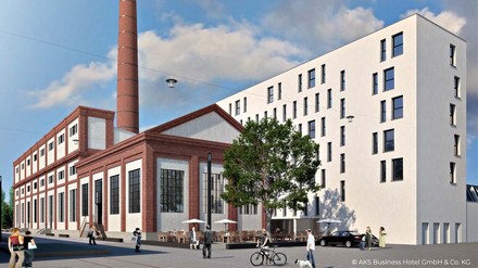 Rendering des neuen Loginn by Achat Augsburg