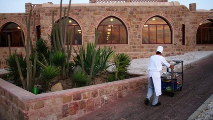 Das Mövenpick Resort El Quseir in Ägypten von außen