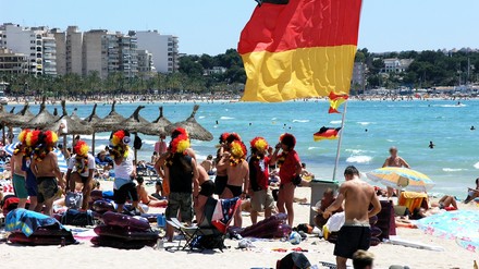 EIne Party auf Mallorca