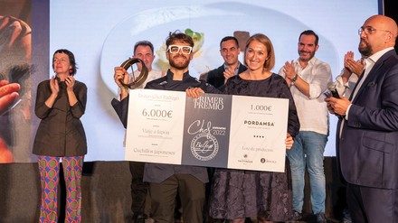 Der italienische Küchenchef Gianluca Monni sicherte sich den Sieg beim Wettbewerb „Chef Balfegó“. (Foto: © Balfegó)