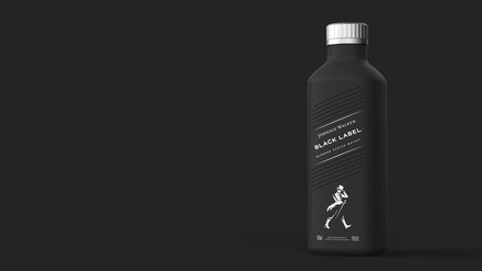 Johnnie Walker in Papierflasche