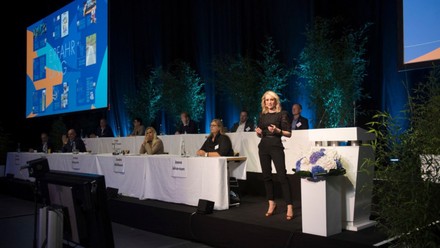 Andrea Belegante bei der BdS-Mitgliederversammlung