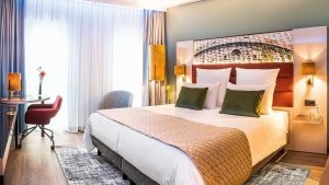 Rendering eines Zimmers im Leonardo Hotel Ausgburg