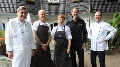 Köche auf dem Gourmet Festival