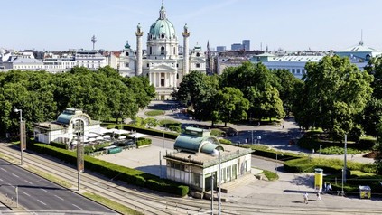 Die Karlskirche in Wien