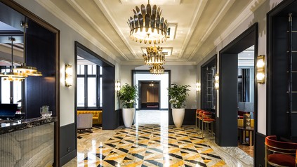 Lobby Ameron Frankfurt Neckarvillen Boutique