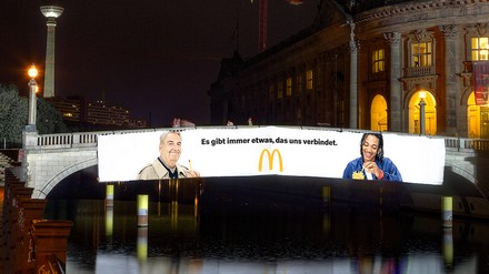 Plakat Kampagne McDonalds Zusammenhalt