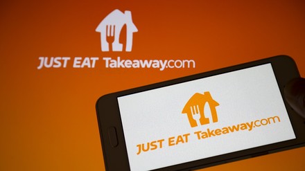 Das Logo von Just Eat Takeaway