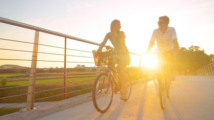 Radfahrer in Rheinland-Pfalz