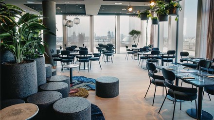 Innenansicht des Restaurant Baret