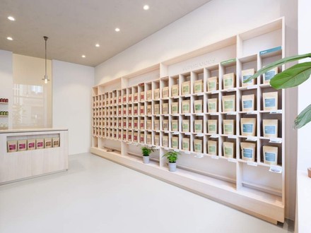 Der Superfood Store von Terra Elements in München von innen