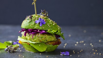 Ein Veggie-Burger