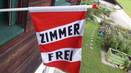 Zimmer-frei-Fahne