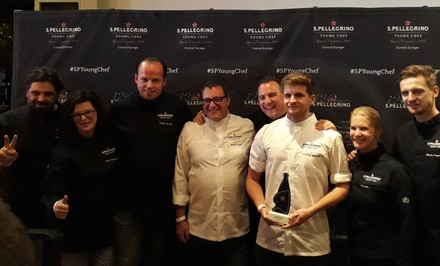 Konstantin Filippou, Iwona Niemczewska, Tristan Brandt, András Wolf, Tim Raue, Levente Koppány, Cornelia Poletto und Marcin Popielarz