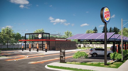 Burger Kings Restaurant der Zukunft