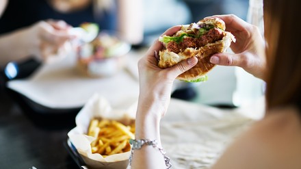 Ein Burger-Restaurant