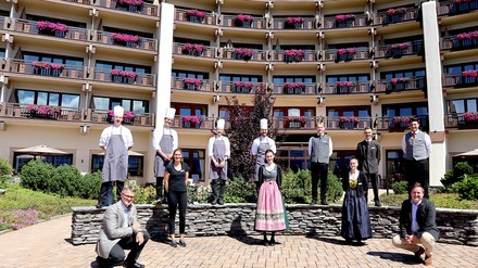Lehrlinge im Interalpen-Hotel Tyrol