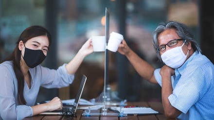 Gäste im Restaurant