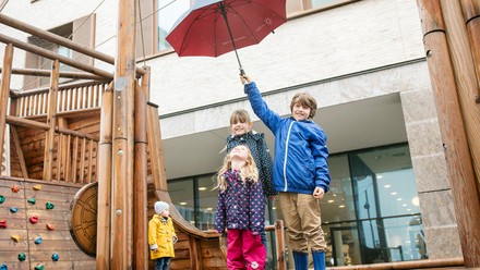 Spielplatz Jufa Hotels