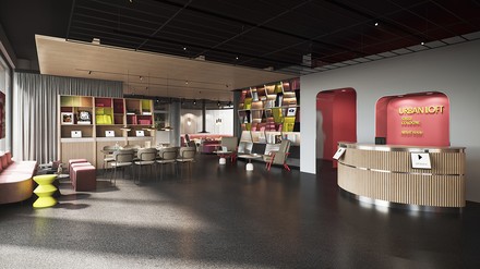 Lobby des Urban Loft Cologne