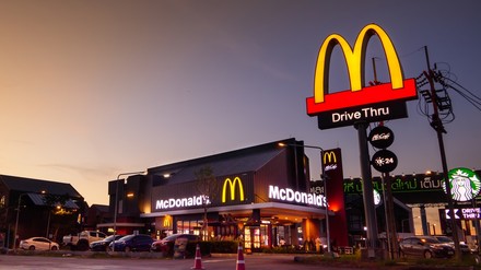 Eine Filiale von McDonald’s