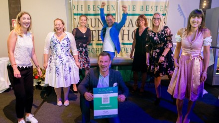 Preisverleihung in Schlos Hohenkammer