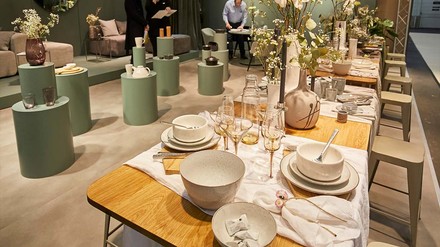 Ausstellerbereich zum Thema Ausstattung auf der Internorga