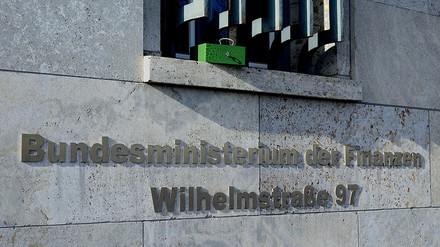 Außenansicht des Bundesministeriums der Finanzen.