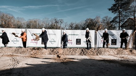 Spatenstich Moxy Karlsruhe