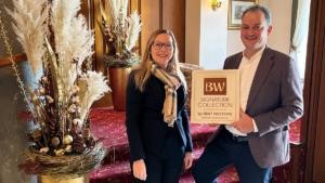 Radka Titova, Hoteldirektorin, und Albert Mayr, Geschäftsführer
