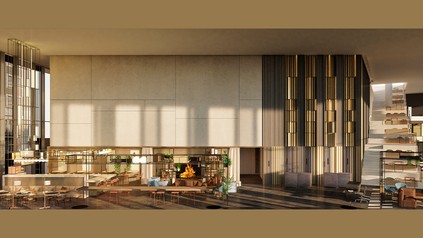 Lobby im Spin Tower