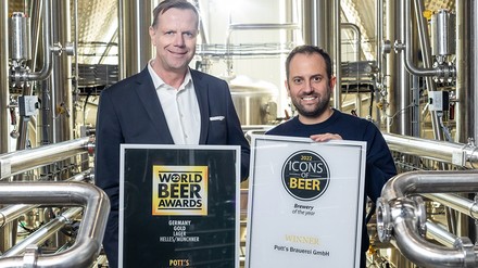 World Beer Awards Gewinner Guido Marquardt und Jörg Pott.