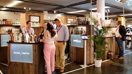 Messestand Prowein