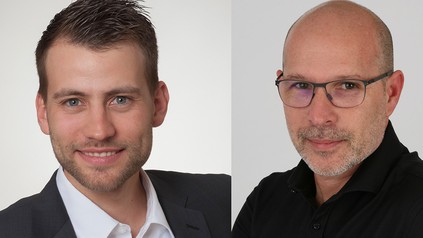 Dr. Michael Wernet und Diogo Llorente.