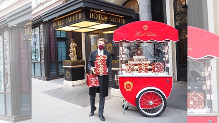 Der Sacher-Drive-In im Hotel Sacher Wien