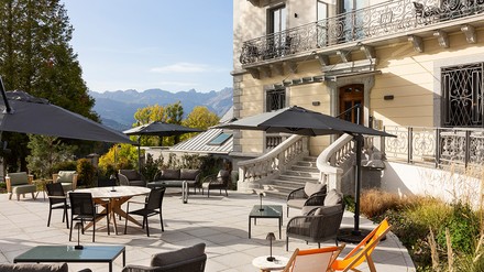 Hotel Frankreich Terrasse
