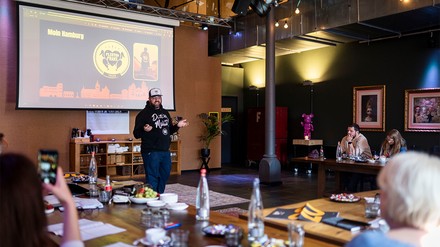 Flieten Franz beim Pitch 2022