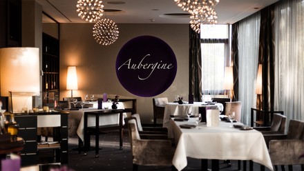Das Gourmetrestaurant Aubergine.