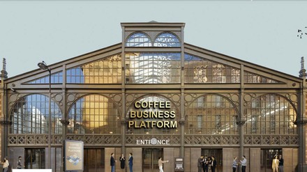 Startseite der neuen Coffee Business Platform