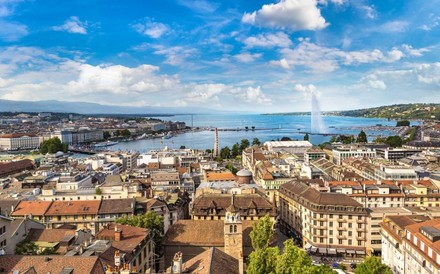 Panorama von Genf