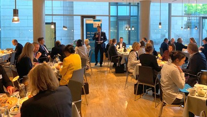 Eindruck vom Tourismuspolitischen Frühstück des Deutschen Tourismusverbandes e.V.