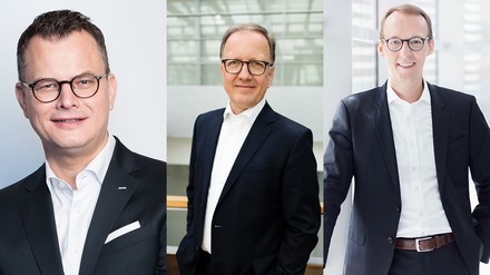 Frank Jäniche, Martin Schumacher und Christof Knop