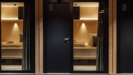 Pod in der GymLodge