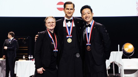 Nina Jensen, Raimonds Tomsons und Reeze Choi