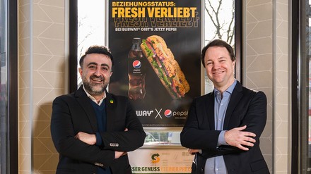 Subway mit neuem Getränkepartner
