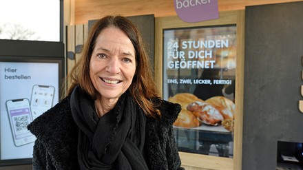 Lila Bäcker geht neue Wege.