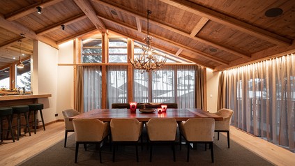 Das "Chalet The Falcon" in Lech am Arlberg.