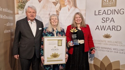 Vergabe des Leading Spa Award 2022.