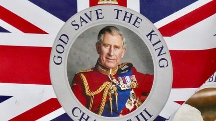 Andenken mit König Charles III.