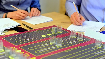 Spielerisch Wissen vermitteln.